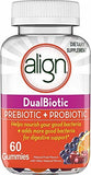 Align DualBiotic, Prebiotic + Probiotic for Men and Women, Help Nourish and add Good Bacteria for Digestive Support, Natural Fruit Flavors