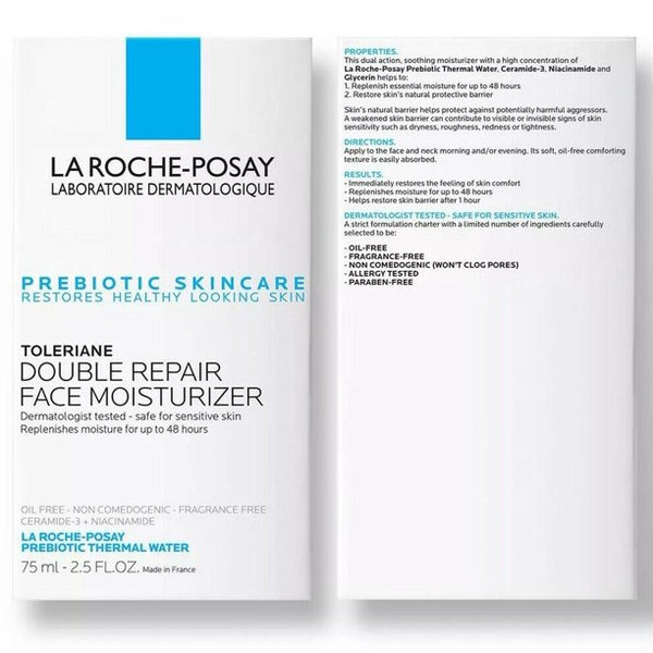 La Roche-Posay Toleriane Double Repair Face Moisturizer with Ceramide - 2.5oz