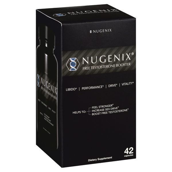 Nugenix Free Testosterone Booster - 42 capsules