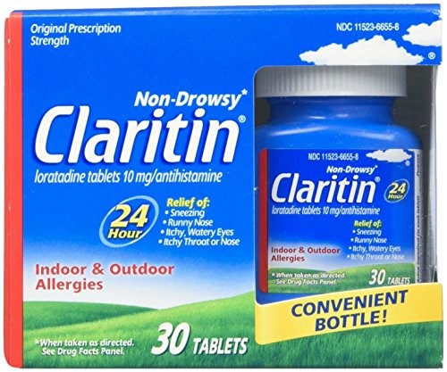 Claritin, Non-drowsy, Indoor & Outdoor Allergies, Antihistamine - 30 Tablets.