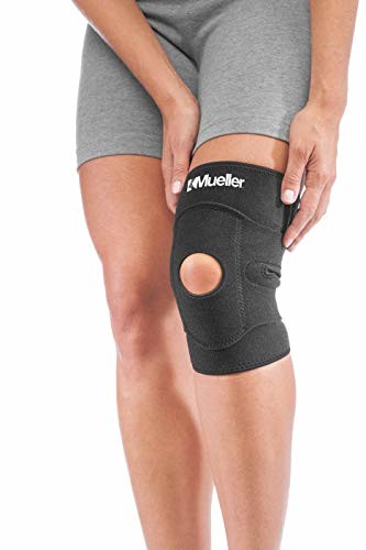 Mueller Adjustable Knee Support, Black, One Size | Adjustable Knee Brace