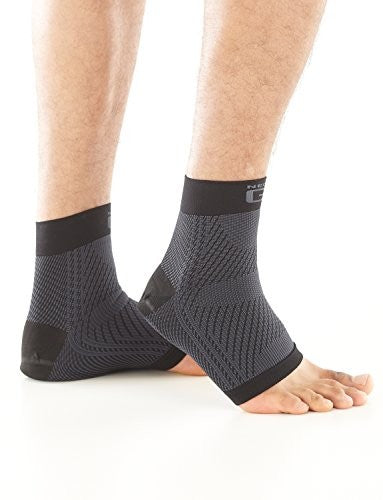 Neo G Plantar Fasciitis Compression Socks – Support for Plantar Fasciitis, Heel and Arch Pain, Silicone Heel Cushioning for Targeted Pain Relief – Class 1 Medical Device – 1 Pair – Black
