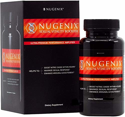 Nugenix Sexual Vitality Booster - Ultra Premium Performance Amplifier for Men - Nitric Oxide Supplement,
