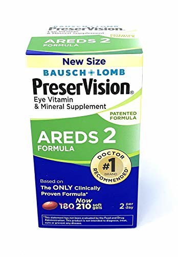 PreserVision AREDS 2 Vitamin & Mineral Supplement 210 Count Soft Gels