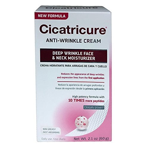 Cicatricure Crema Anti-Wrinkle Face Cream 2.10 oz (Pack of 6)