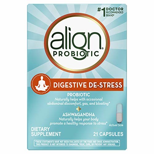 Align Probiotic, Digestive De-Stress, Probiotic with Ashwagandha, which Helps with a Healthy Response to Stress
