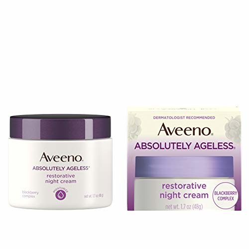 Aveeno Absolutely Ageless Restorative Night Face Cream, 1.7 oz